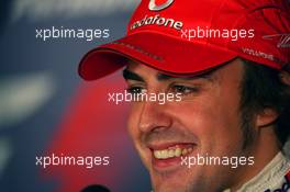 21.10.2007 Sao Paulo, Brazil,  Fernando Alonso (ESP), McLaren Mercedes - Formula 1 World Championship, Rd 17, Brazilian Grand Prix, Sunday Press Conference