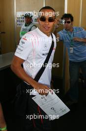 21.10.2007 Sao Paulo, Brazil,  Lewis Hamilton (GBR), McLaren Mercedes - Formula 1 World Championship, Rd 17, Brazilian Grand Prix, Sunday