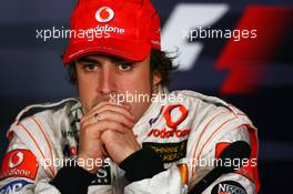 21.10.2007 Sao Paulo, Brazil,  Fernando Alonso (ESP), McLaren Mercedes - Formula 1 World Championship, Rd 17, Brazilian Grand Prix, Sunday Press Conference