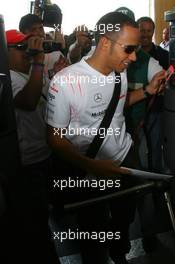 21.10.2007 Sao Paulo, Brazil,  Lewis Hamilton (GBR), McLaren Mercedes - Formula 1 World Championship, Rd 17, Brazilian Grand Prix, Sunday