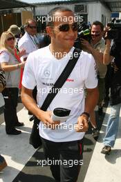 21.10.2007 Sao Paulo, Brazil,  Lewis Hamilton (GBR), McLaren Mercedes - Formula 1 World Championship, Rd 17, Brazilian Grand Prix, Sunday