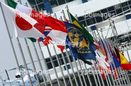 21.10.2007 Sao Paulo, Brazil,  Nation Flags / FIA Flag / Fetaure  - Formula 1 World Championship, Rd 17, Brazilian Grand Prix, Sunday