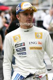 18.10.2007 Sao Paulo, Brazil,  Heikki Kovalainen (FIN), Renault F1 Team - Formula 1 World Championship, Rd 17, Brazilian Grand Prix, Thursday