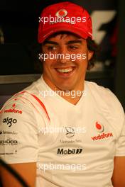 18.10.2007 Sao Paulo, Brazil,  Fernando Alonso (ESP), McLaren Mercedes - Formula 1 World Championship, Rd 17, Brazilian Grand Prix, Thursday Press Conference