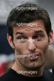 18.10.2007 Sao Paulo, Brazil,  Mark Webber (AUS), Red Bull Racing - Formula 1 World Championship, Rd 17, Brazilian Grand Prix, Thursday