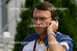 08.06.2007 Montreal, Canada,  Denis Chevrier (FRA), Renault F1 Team, Head of Trackside Operations - Formula 1 World Championship, Rd 6, Canadian Grand Prix, Friday