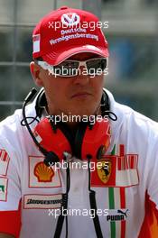 08.06.2007 Montreal, Canada,  Michael Schumacher (GER), Scuderia Ferrari, Advisor - Formula 1 World Championship, Rd 6, Canadian Grand Prix, Friday Practice