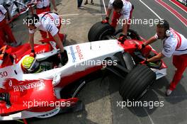 08.06.2007 Montreal, Canada,  Ralf Schumacher (GER), Toyota Racing - Formula 1 World Championship, Rd 6, Canadian Grand Prix, Friday Practice