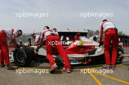 08.06.2007 Montreal, Canada,  Ralf Schumacher (GER), Toyota Racing, TF107 - Formula 1 World Championship, Rd 6, Canadian Grand Prix, Friday Practice