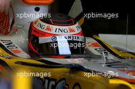 08.06.2007 Montreal, Canada,  Heikki Kovalainen (FIN), Renault F1 Team, R27 - Formula 1 World Championship, Rd 6, Canadian Grand Prix, Friday Practice
