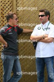 08.06.2007 Montreal, Canada,  Christian Klien (AUT), Test Driver, Honda Racing F1 Team and Timo Glock (GER), Test Driver, BMW Sauber F1 Team - Formula 1 World Championship, Rd 6, Canadian Grand Prix, Friday Practice