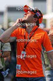 08.06.2007 Montreal, Canada,  Christijan Albers (NED), Spyker F1 Team - Formula 1 World Championship, Rd 6, Canadian Grand Prix, Friday