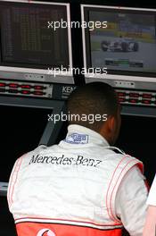 08.06.2007 Montreal, Canada,  Lewis Hamilton (GBR), McLaren Mercedes - Formula 1 World Championship, Rd 6, Canadian Grand Prix, Friday Practice