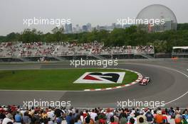 08.06.2007 Montreal, Canada,  Ralf Schumacher (GER), Toyota Racing, TF107 - Formula 1 World Championship, Rd 6, Canadian Grand Prix, Friday Practice