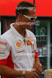 08.06.2007 Montreal, Canada,  Michael Schumacher (GER), Scuderia Ferrari, Advisor - Formula 1 World Championship, Rd 6, Canadian Grand Prix, Friday Practice