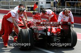08.06.2007 Montreal, Canada,  Kimi Raikkonen (FIN), Räikkönen, Scuderia Ferrari - Formula 1 World Championship, Rd 6, Canadian Grand Prix, Friday Practice