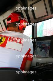 10.06.2007 Montreal, Canada,  Michael Schumacher (GER), Scuderia Ferrari, Advisor - Formula 1 World Championship, Rd 6, Canadian Grand Prix, Sunday Pre-Race Grid