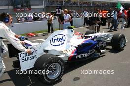 10.06.2007 Montreal, Canada,  Robert Kubica (POL), BMW Sauber F1 Team, F1.07 - Formula 1 World Championship, Rd 6, Canadian Grand Prix, Sunday Pre-Race Grid