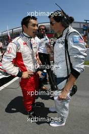 10.06.2007 Montreal, Canada,  Takuma Sato (JPN), Super Aguri F1 - Formula 1 World Championship, Rd 6, Canadian Grand Prix, Sunday Pre-Race Grid