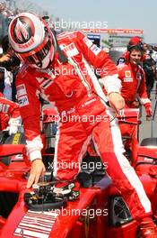 10.06.2007 Montreal, Canada,  Kimi Raikkonen (FIN), Räikkönen, Scuderia Ferrari - Formula 1 World Championship, Rd 6, Canadian Grand Prix, Sunday Pre-Race Grid