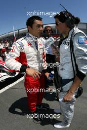 10.06.2007 Montreal, Canada,  Takuma Sato (JPN), Super Aguri F1 Team - Formula 1 World Championship, Rd 6, Canadian Grand Prix, Sunday Pre-Race Grid