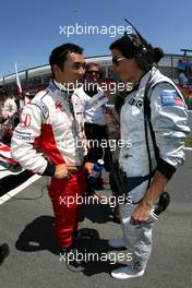 10.06.2007 Montreal, Canada,  Takuma Sato (JPN), Super Aguri F1 Team - Formula 1 World Championship, Rd 6, Canadian Grand Prix, Sunday Pre-Race Grid