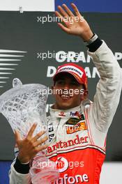 10.06.2007 Montreal, Canada,  1st place Lewis Hamilton (GBR), McLaren Mercedes - Formula 1 World Championship, Rd 6, Canadian Grand Prix, Sunday Podium