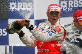10.06.2007 Montreal, Canada,  1st place Lewis Hamilton (GBR), McLaren Mercedes - Formula 1 World Championship, Rd 6, Canadian Grand Prix, Sunday Podium