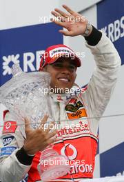 10.06.2007 Montreal, Canada,  Winner, 1st, Lewis Hamilton (GBR), McLaren Mercedes, MP4-22 - Formula 1 World Championship, Rd 6, Canadian Grand Prix, Sunday Podium
