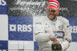 10.06.2007 Montreal, Canada,  2nd place Nick Heidfeld (GER), BMW Sauber F1 Team - Formula 1 World Championship, Rd 6, Canadian Grand Prix, Sunday Podium