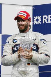 10.06.2007 Montreal, Canada,  3rd, Nick Heidfeld (GER), BMW Sauber F1 Team, F1.07 - Formula 1 World Championship, Rd 6, Canadian Grand Prix, Sunday Podium