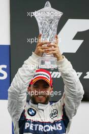 10.06.2007 Montreal, Canada,  2nd place Nick Heidfeld (GER), BMW Sauber F1 Team - Formula 1 World Championship, Rd 6, Canadian Grand Prix, Sunday Podium