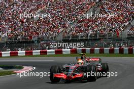 10.06.2007 Montreal, Canada,  Lewis Hamilton (GBR), McLaren Mercedes - Formula 1 World Championship, Rd 6, Canadian Grand Prix, Sunday Race