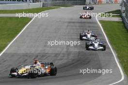 10.06.2007 Montreal, Canada,  Giancarlo Fisichella (ITA), Renault F1 Team, R27 - Formula 1 World Championship, Rd 6, Canadian Grand Prix, Sunday Race