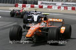 10.06.2007 Montreal, Canada,  Christijan Albers (NED), Spyker F1 Team - Formula 1 World Championship, Rd 6, Canadian Grand Prix, Sunday Race