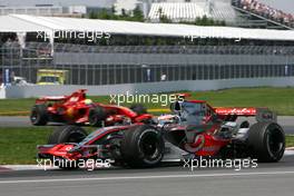10.06.2007 Montreal, Canada,  Fernando Alonso (ESP), McLaren Mercedes - Formula 1 World Championship, Rd 6, Canadian Grand Prix, Sunday Race
