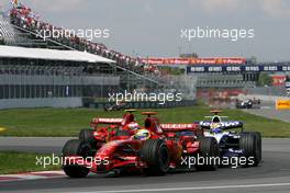 10.06.2007 Montreal, Canada,  Felipe Massa (BRA), Scuderia Ferrari - Formula 1 World Championship, Rd 6, Canadian Grand Prix, Sunday Race