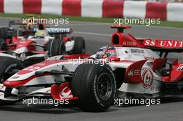 10.06.2007 Montreal, Canada,  Takuma Sato (JPN), Super Aguri F1 - Formula 1 World Championship, Rd 6, Canadian Grand Prix, Sunday Race
