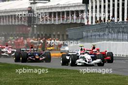 10.06.2007 Montreal, Canada,  Robert Kubica (POL),  BMW Sauber F1 Team  - Formula 1 World Championship, Rd 6, Canadian Grand Prix, Sunday Race