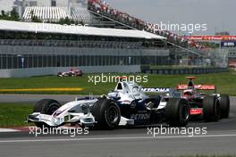 10.06.2007 Montreal, Canada,  Nick Heidfeld (GER), BMW Sauber F1 Team  - Formula 1 World Championship, Rd 6, Canadian Grand Prix, Sunday Race
