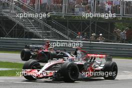 10.06.2007 Montreal, Canada,  Fernando Alonso (ESP), McLaren Mercedes, MP4-22 - Formula 1 World Championship, Rd 6, Canadian Grand Prix, Sunday Race