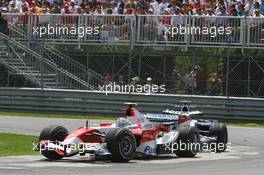 10.06.2007 Montreal, Canada,  Jarno Trulli (ITA), Toyota Racing, TF107 - Formula 1 World Championship, Rd 6, Canadian Grand Prix, Sunday Race