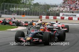 10.06.2007 Montreal, Canada,  Vitantonio Liuzzi (ITA), Scuderia Toro Rosso - Formula 1 World Championship, Rd 6, Canadian Grand Prix, Sunday Race