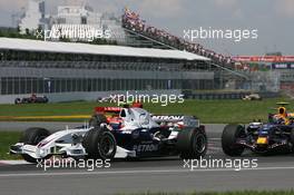 10.06.2007 Montreal, Canada,  Robert Kubica (POL), BMW Sauber F1 Team, F1.07 - Formula 1 World Championship, Rd 6, Canadian Grand Prix, Sunday Race