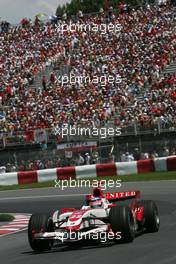 10.06.2007 Montreal, Canada,  Takuma Sato (JPN), Super Aguri F1 Team - Formula 1 World Championship, Rd 6, Canadian Grand Prix, Sunday Race