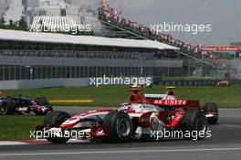 10.06.2007 Montreal, Canada,  Takuma Sato (JPN), Super Aguri F1, SA07 - Formula 1 World Championship, Rd 6, Canadian Grand Prix, Sunday Race