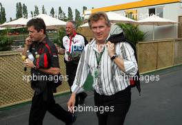 09.06.2007 Montreal, Canada,  Johannes Klien (AUT), Father of Christian Klien (AUT), Test Driver, Honda Racing F1 Team - Formula 1 World Championship, Rd 6, Canadian Grand Prix, Saturday