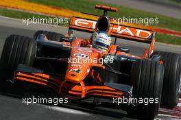 09.06.2007 Montreal, Canada,  Adrian Sutil (GER), Spyker F1 Team, F8-VII - Formula 1 World Championship, Rd 6, Canadian Grand Prix, Saturday Practice