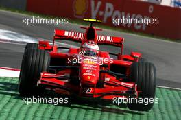 09.06.2007 Montreal, Canada,  Kimi Raikkonen (FIN), Räikkönen, Scuderia Ferrari, F2007 - Formula 1 World Championship, Rd 6, Canadian Grand Prix, Saturday Practice