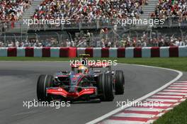 09.06.2007 Montreal, Canada,  Lewis Hamilton (GBR), McLaren Mercedes, MP4-22 - Formula 1 World Championship, Rd 6, Canadian Grand Prix, Saturday Qualifying